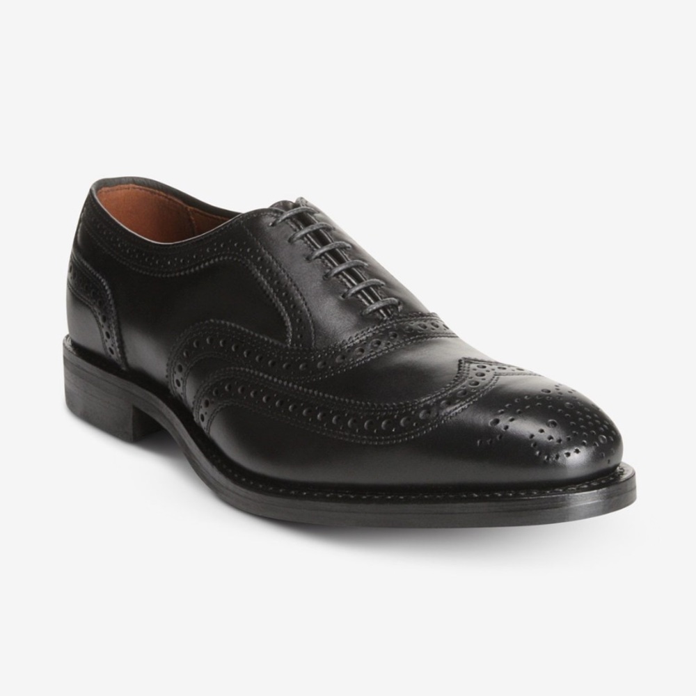 Allen Edmonds McAllister Wingtip Oxford Leather Shoes 9 C